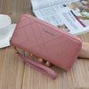 Large-Capacity Embossed Wallet Phone Case