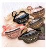 New Korean Pu Women'S Waist Bag Fashion Girly Pearl Messenger Bag Trendy Embossed Chest Bag New Korean Pu Women's Waist Bag Fashion Girly Pearl Messenger Bag Trendy Embossed Chest Bag