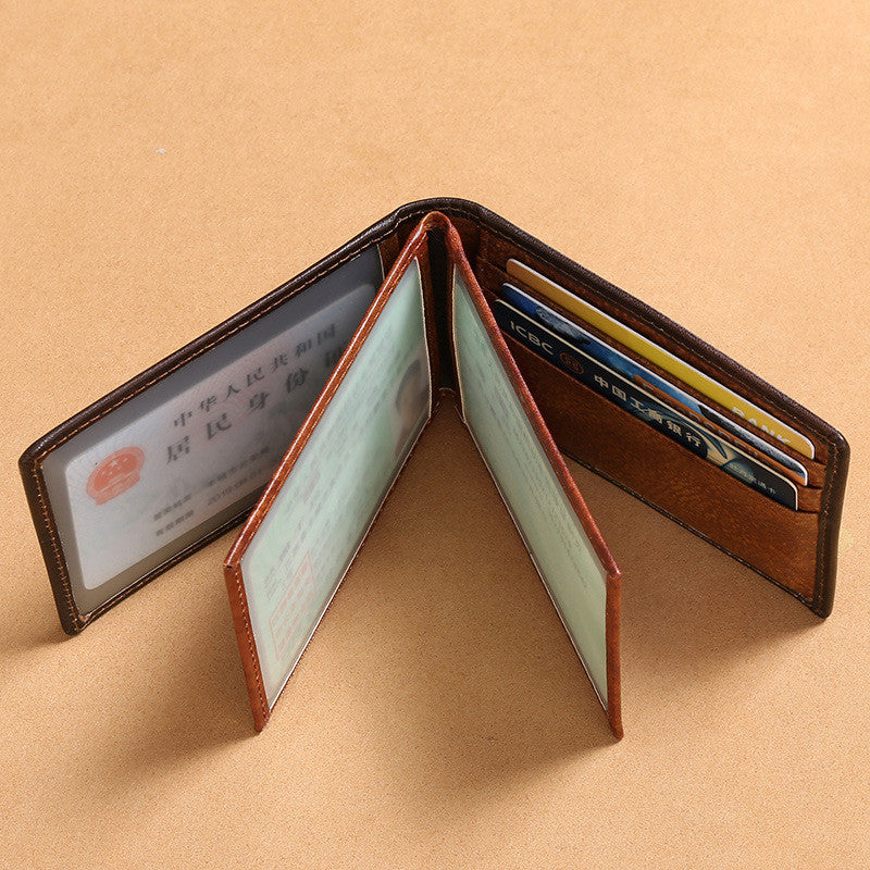 Multifunctional Card Holder Leather Driver's License Protection Card Holder