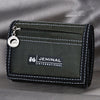 Men's Contrasting Color Casual Canvas 3 Fold Short Wallet