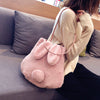 Cute Bunny Ears Portable Bucket Bag