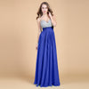 Evening Dress Long Banquet Toast Wedding Dress Evening Dress Chiffon Long Skirt