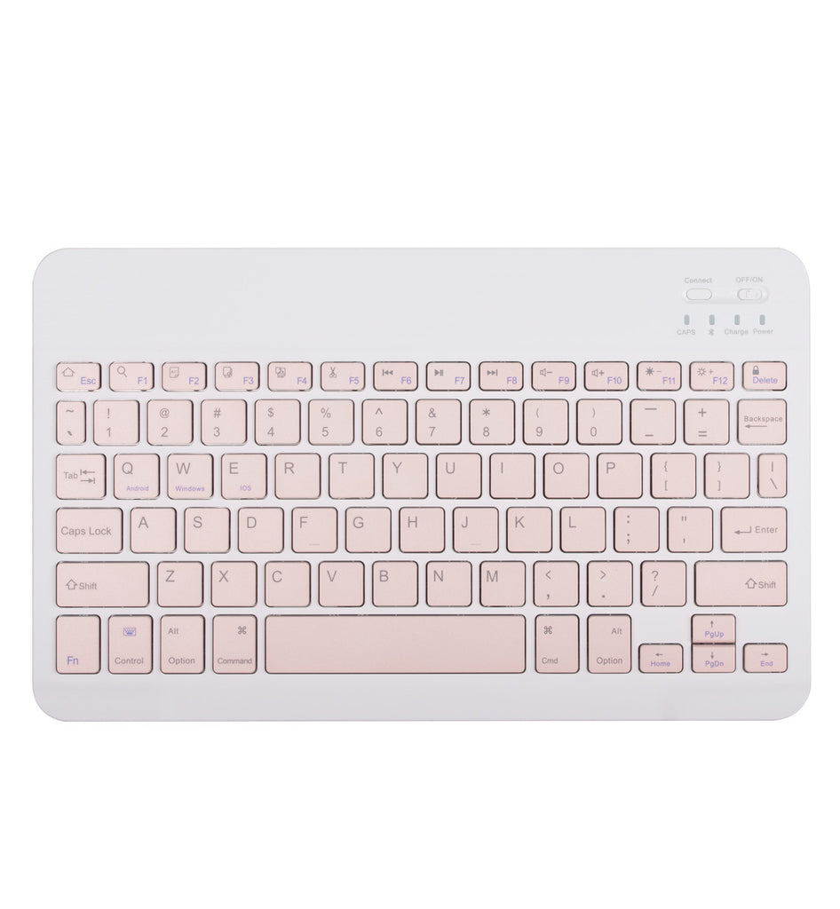 Compatible with Apple, Air10.9Ipad10.2 Pen Slot Bluetooth Keyboard Leather Case Pro9.7Air2Mini45 Detachable Keyboard Cover