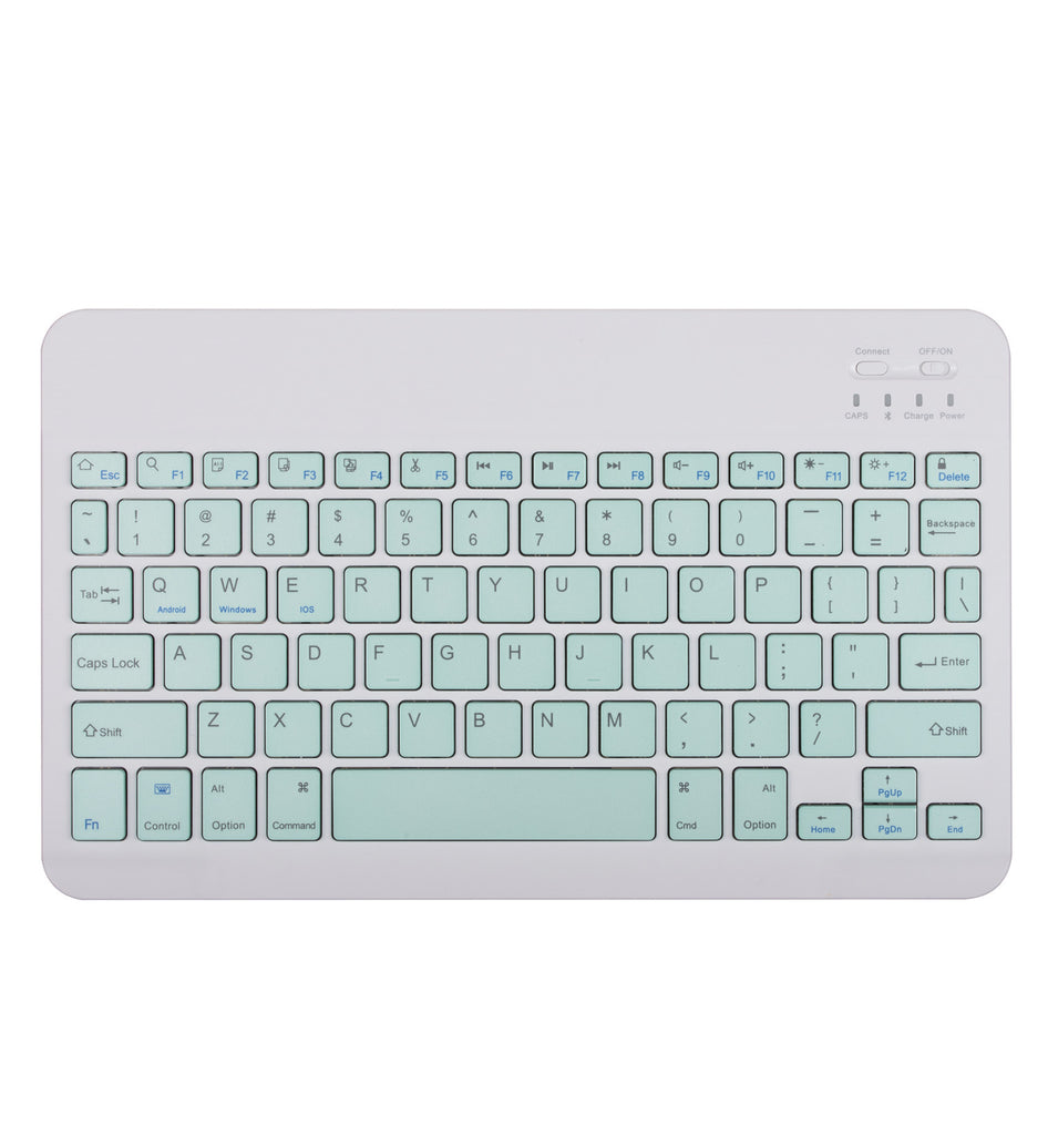 Compatible with Apple, Air10.9Ipad10.2 Pen Slot Bluetooth Keyboard Leather Case Pro9.7Air2Mini45 Detachable Keyboard Cover