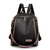 Backpack Female Bag Leisure Pu Soft Leather Small Backpack For Travel