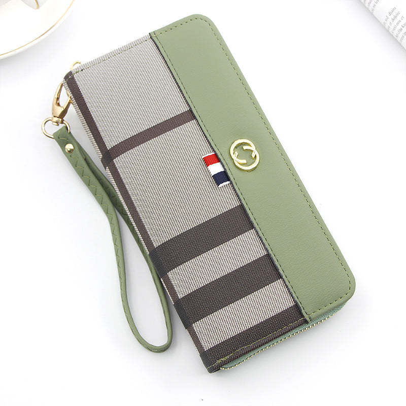 Korean Version Of The New Ladies Wallet Female Clutch Bag Zipper Mobile Phone Bag Female Wallet