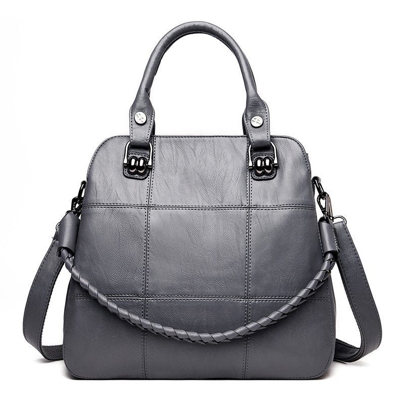 Soft Leather Handbag Fashion Simple And Versatile