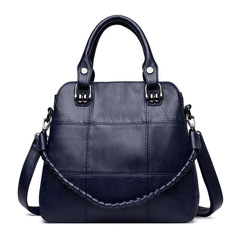 Soft Leather Handbag Fashion Simple And Versatile