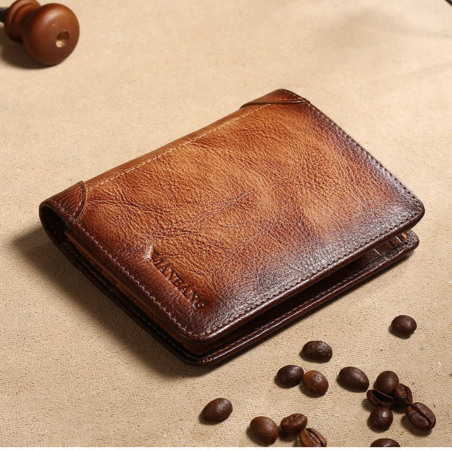 Men's Multifunctional Leather Wallet