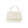 Fashion Simple Pearl Flap Shoulder Bag