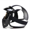 Four Seasons Men'S And Women'S Retro Battery Electric Car Helmet Mirror Reflection Silver Plated Half Helmet Personality Cool Motorcycle Helmet