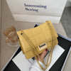 Net Red Chain Bag Korean Embroidery Thread Texture All-Match Messenger Female Bag