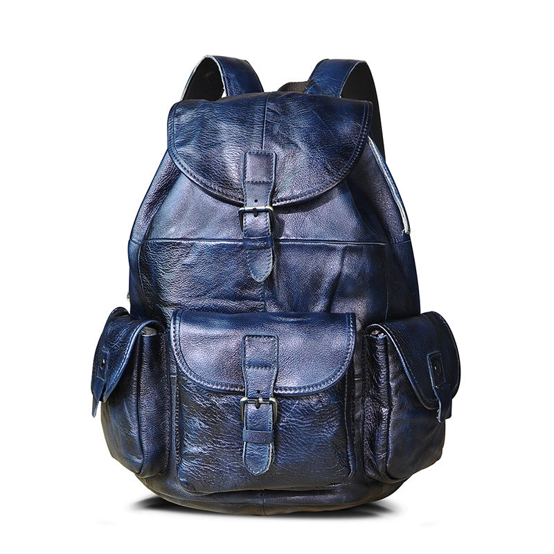 Retro Men'S Large Capacity Backpack