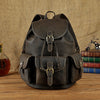 Retro Men'S Large Capacity Backpack