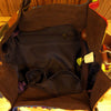 Color Matching Portable Messenger Leather Handbag