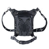 Punk Spider Rivet Multifunctional Men's Sports Outdoor Leg Bag Waist Bag