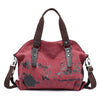 Canvas bag fashion lady shoulder bag graffiti printing bag female