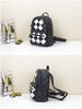 One Generation Of Leather Handbags, New First Layer Cowhide Handmade Contrast Color Backpack Ladies Backpack