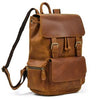 Men's Crazy Horse Leather Backpack