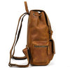 Men's Crazy Horse Leather Backpack