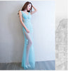 Lace Transparent Mermaid Evening Dress