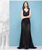 Lace Transparent Mermaid Evening Dress