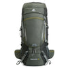 60L Hiking Bag Water-Repellent Fabric Hiking Backpack Can Be Folded In Half With Rain Cover