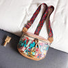 Personalized Graffiti Handbags Wide Shoulder Strap Waist Bag Letter Single Shoulder Messenger Bag