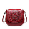 Retro Head Leather Shoulder Bag Slant Across Women's Bag Women's Leather