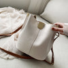 Wild Texture One-Shoulder Messenger Fashion Texture Bucket Bag