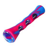 Glass Camouflage Silicone Pipe Creative Portable Silicone Glass Cigarette Holder