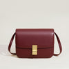 Leather Tofu Bag Box Bag One-shoulder Diagonal Leather Handbags