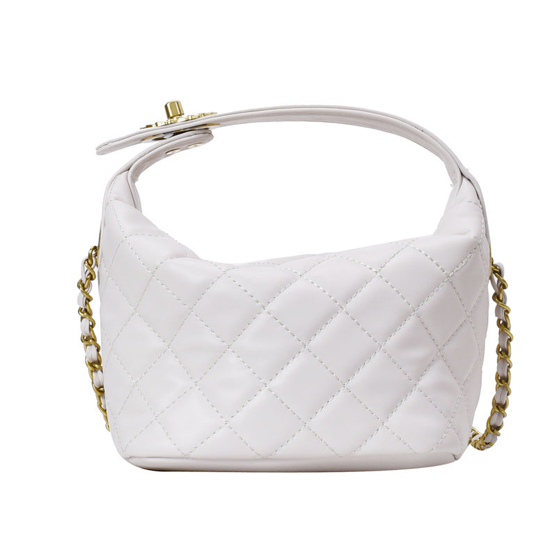 Fashion Lingge Chain Bag Shoulder Messenger Bag
