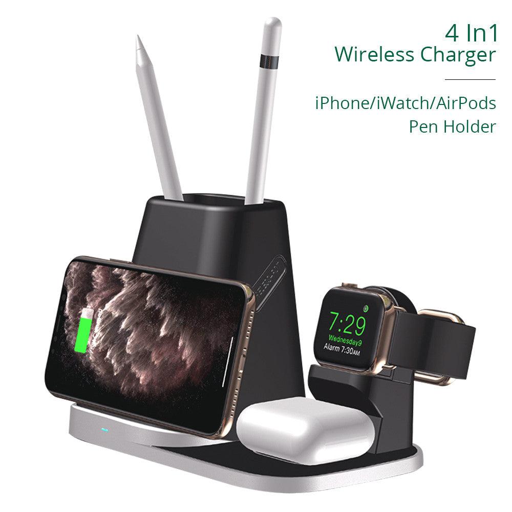 Four-in-one Wireless Charger Watch Headset