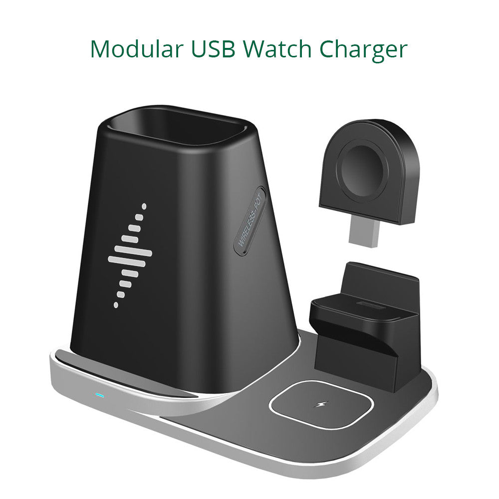 Four-in-one Wireless Charger Watch Headset