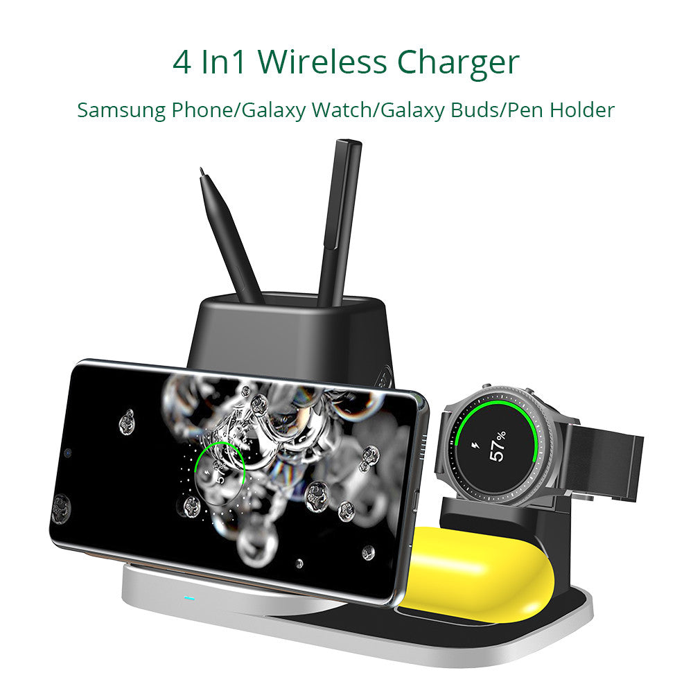 Four-in-one Wireless Charger Watch Headset