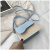 One-shoulder Shell Straw Woven Simple Bag