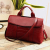 Leather  Pattern Handbag Large Capacity Ladies Bag New European And American Fashion All-match Messenger Shoulder Bag