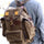 American Retro FR825 Same Heavy Oil Wax Water Repellent Canvas Outdoor Long-distance Backpack
