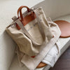 Simple And Fashionable Shoulder Bag Art And Leisure Canvas Bag