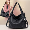 Middle-aged Mommy Bag Vintage Cowhide Handbag