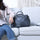 Retro Rivet Single Shoulder Messenger Bag Large Capacity Ladies Handbag