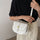 Textured Messenger Bag Women's Saddle Bag
