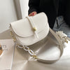 Textured Messenger Bag Women's Saddle Bag