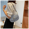 Textured Messenger Bag Women's Saddle Bag