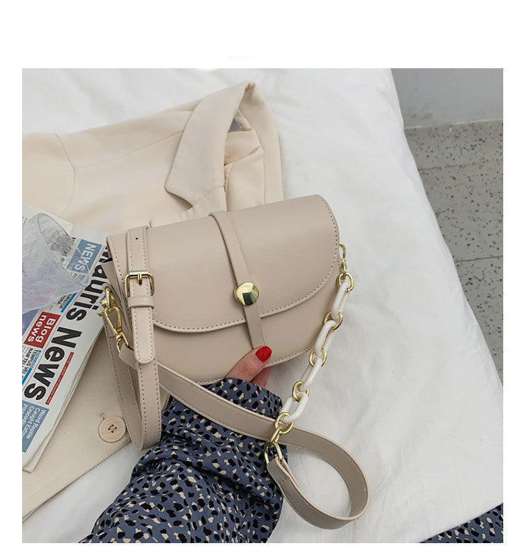 Textured Messenger Bag Women's Saddle Bag