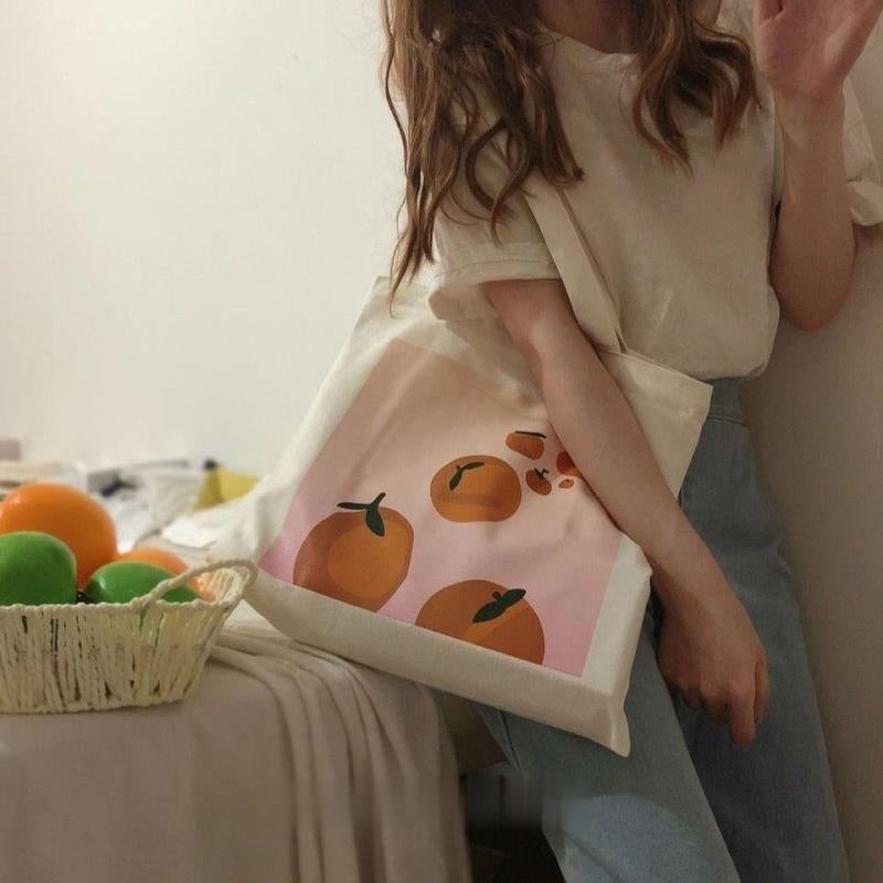 Single Shoulder Canvas Bag Japanese And Korean Art Canvas Bag Wholesale Cotton Bag