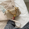 Fashion Net Celebrity Handbag All-match Straw Woven Messenger Holiday Bag