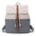 Contrasting Color Drawstring Canvas Backpack Soft Girl Personality Toilet Belt School Bagndance