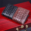 Leather Short Large Banknotes Multi-card Position Leather Clutch Small Wallet Bag